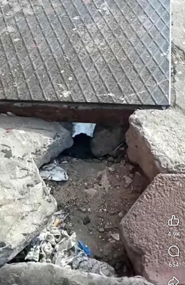 جانب من فتحة الكوبري