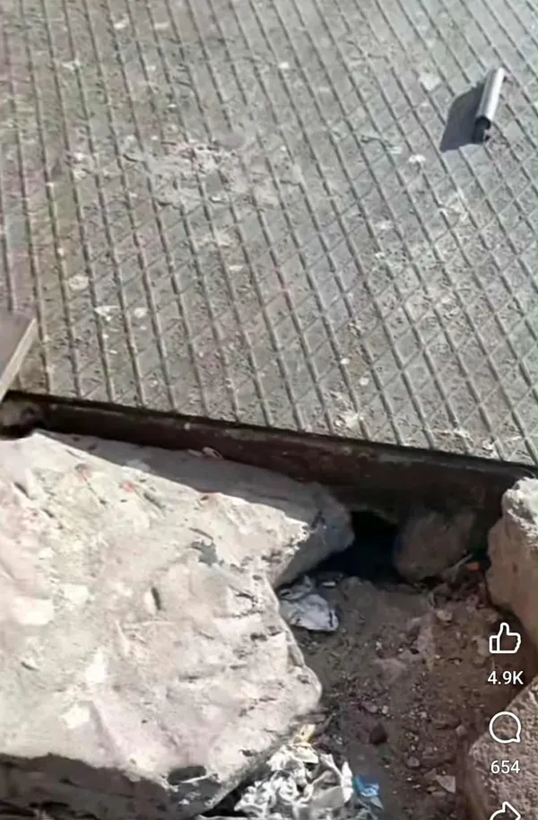جانب من فتحة الكوبري