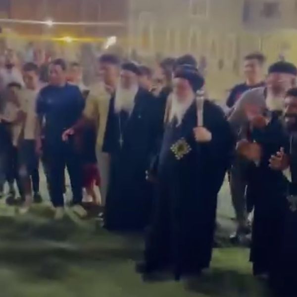 جانب من لعب مطران ملوي كرة القدم 