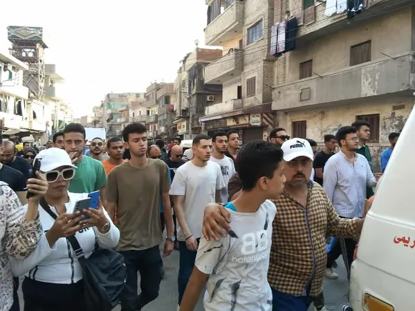 صورة من الجنازة