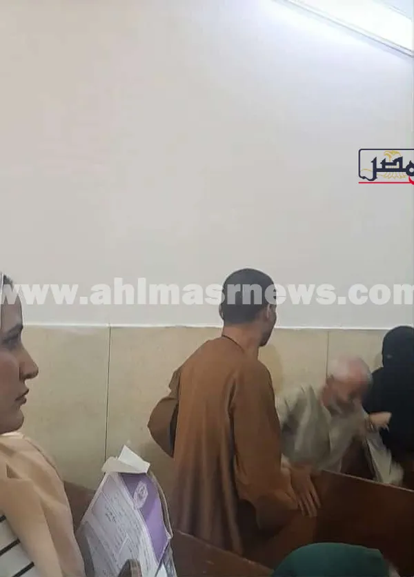 لحظة سقـوط وإغماء جد 
