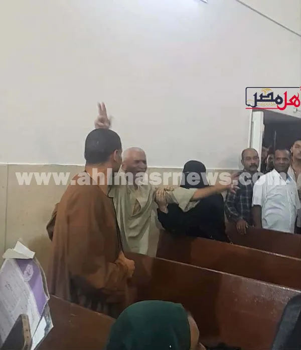 لحظة سقـوط وإغماء جد 