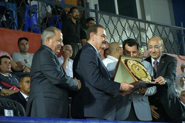 وزير الشباب والرياضة يكرم رموز اتحاد الشركات الراحلين و عدد من رؤوساء الشركات 