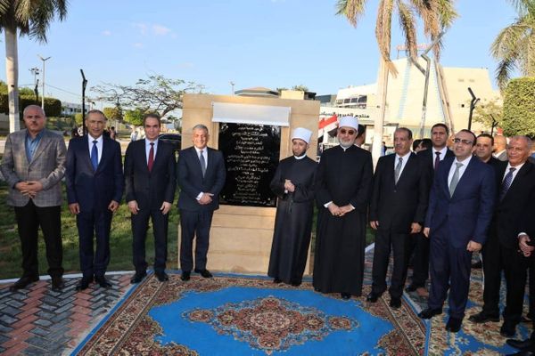 جانب من الافتتاح بحضور وزير الأوقاف ومفتي الديار المصرية
