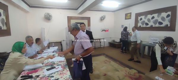 جانب من انتخابات نقابة الأطباء