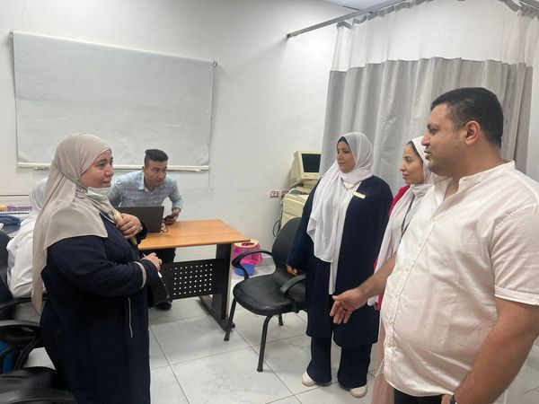 جانب من تفقد لجان الفحص