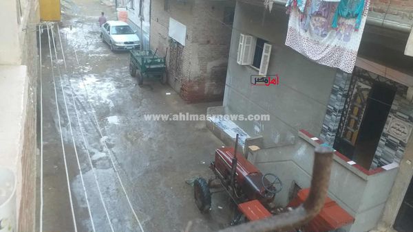 هطول أمطار بكفر الشيخ