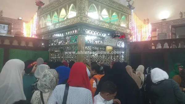 إقبال على زيارة مقام الدسوقي آخر أيام المولد