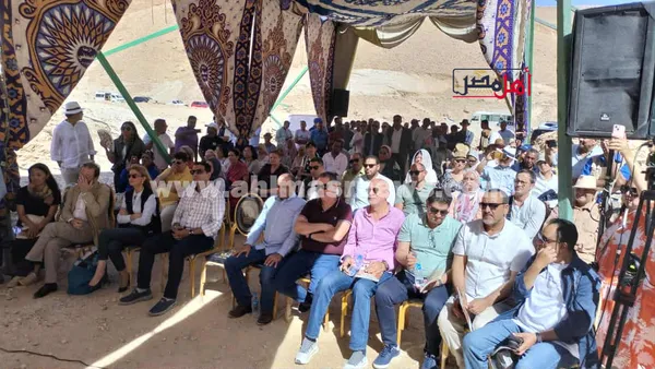 انطلاق المؤتمر الصحفي العالمي لافتتاح مقبرة الملك أمنحتب الثالث بوادي الملوك بالأقصر