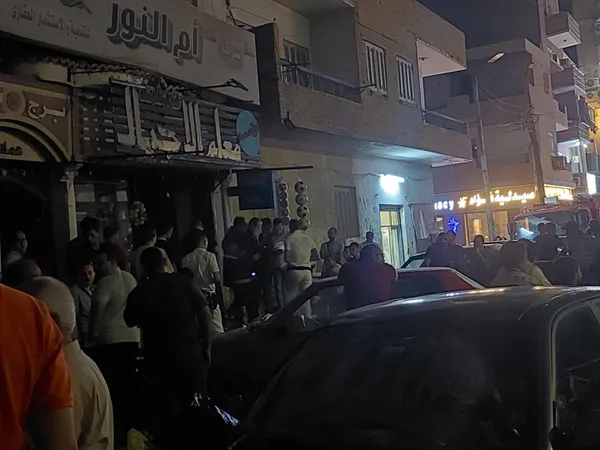 جانب من الحريق 