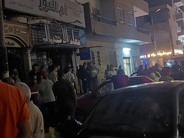 جانب من الحريق 