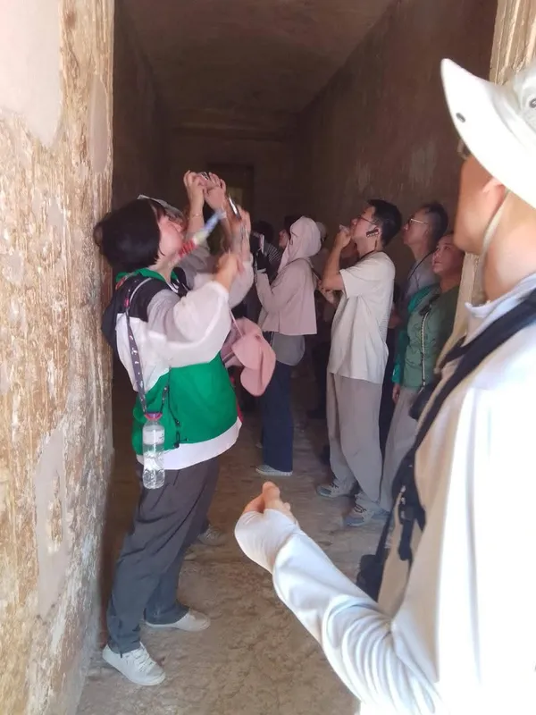 جانب من الزيارة