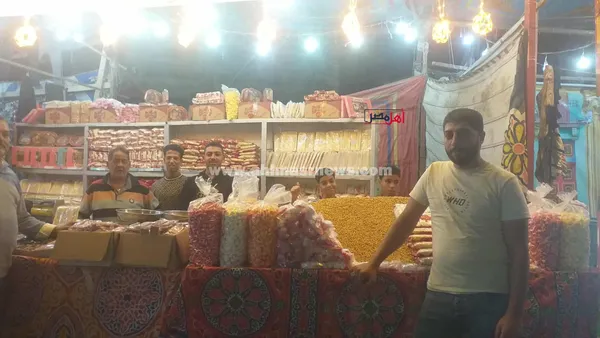 حلوى المولد بمدينة دسوق