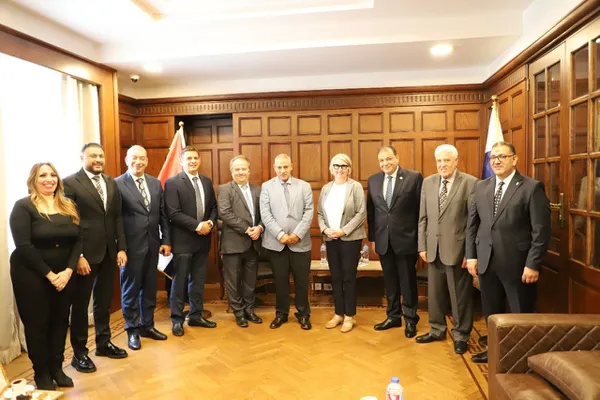 لقاء السفير الفنلندي والغرفة التجارية بالإسكندرية
