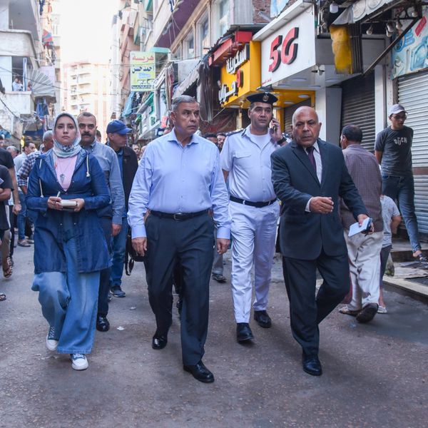 محافظ الإسكندرية في جولة بالكيلو 21