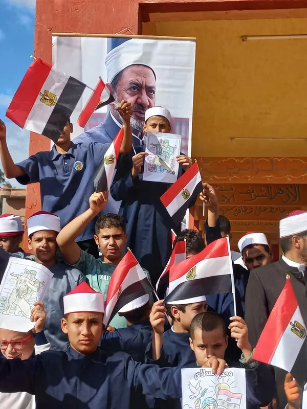 معاهد منطقة كفر الشيخ الأزهرية تحتفل بذكرى نصر أكتوبر 