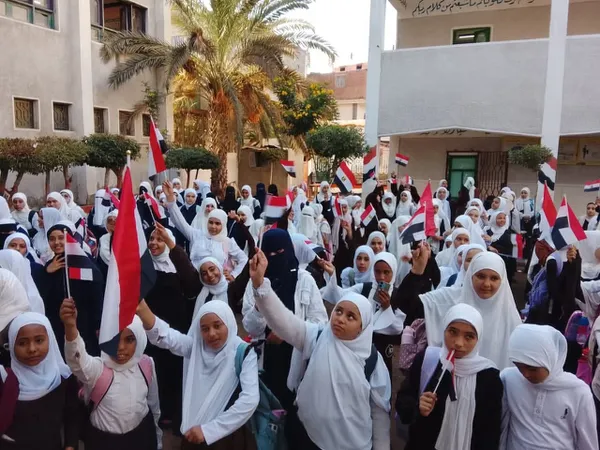 معاهد منطقة كفر الشيخ الأزهرية تحتفل بذكرى نصر أكتوبر 