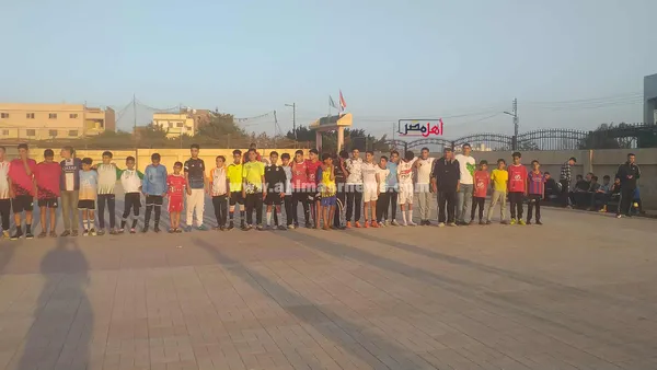 أهالي قرية محلة دياي بكفر الشيخ ينظمون بطولة كرة قدم خيرية لصالح مرضى الغسيل الكلوي بالقرية