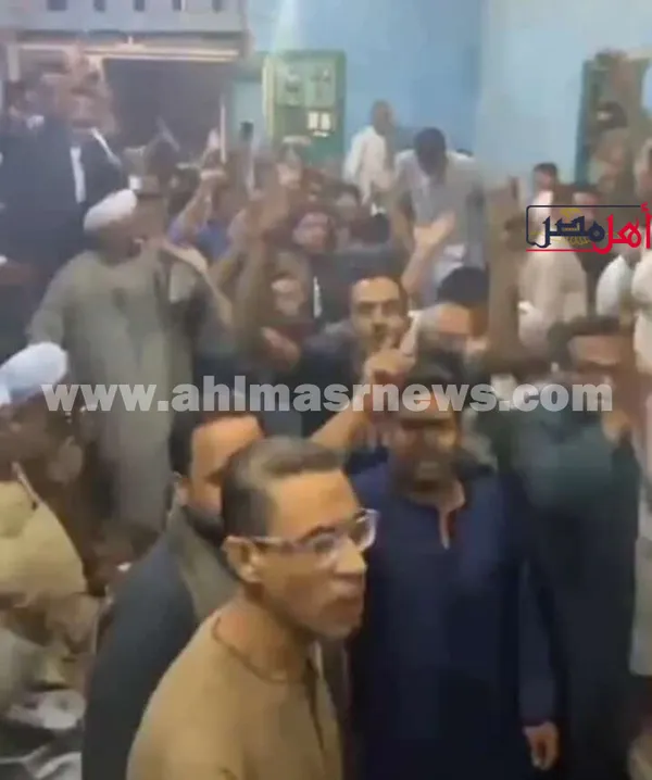 احتجاج انصار مرشحي قنا 