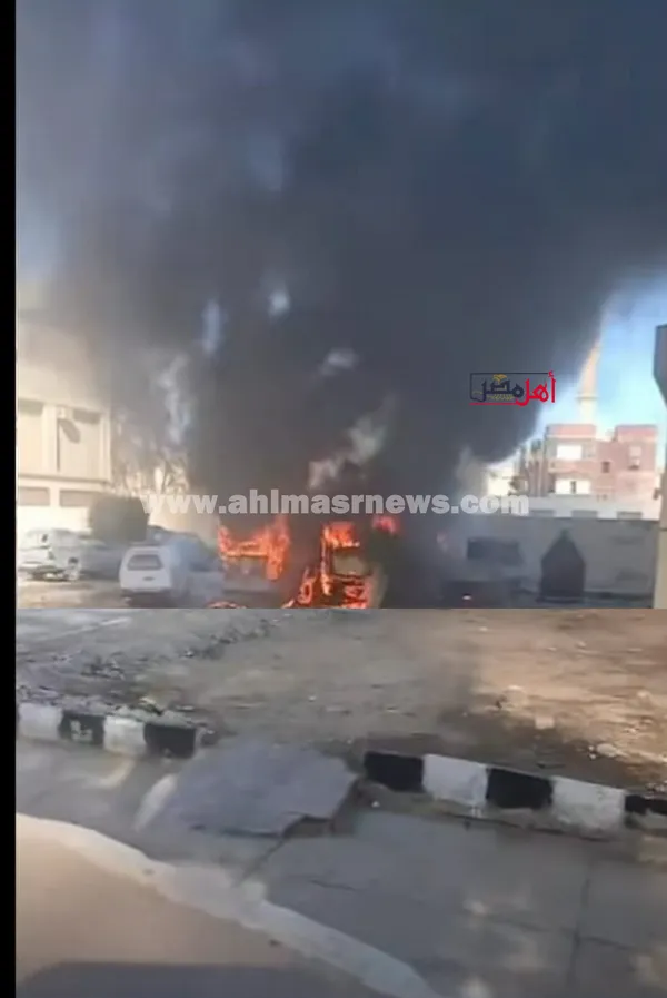 السيطرة علي حريق داخل مدرسة صناعية بمطروح 