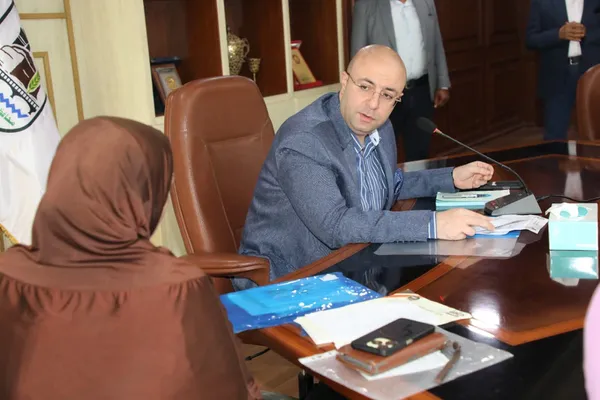 اللقاء الأسبوعى لمحافظ بنى سويف مع المواطنين 