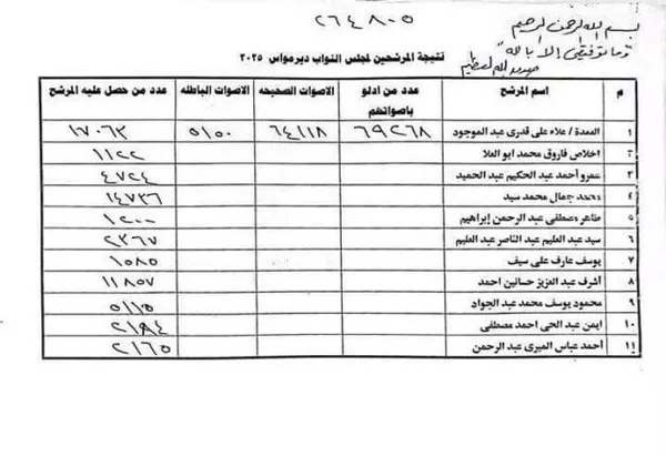 انتخابات مجلس النواب 2025 بالمنيا