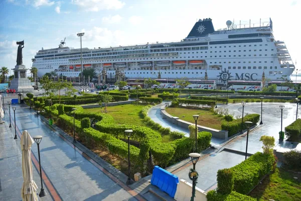  بورسعيد السياحي يستقبل السفينة السياحية «MSC Armonia» 