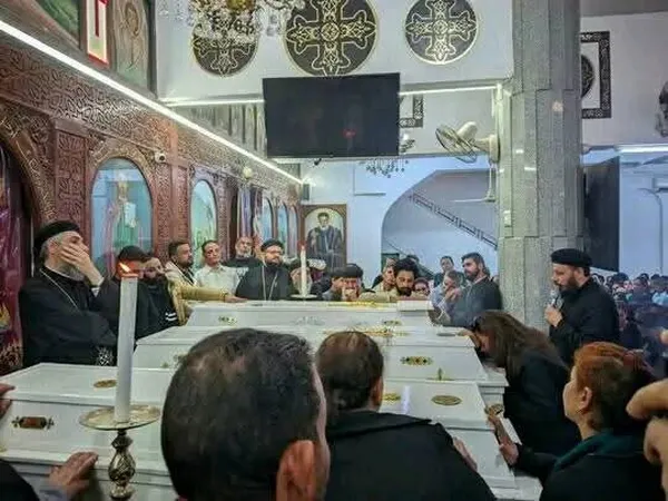 جانب من الجنازة 