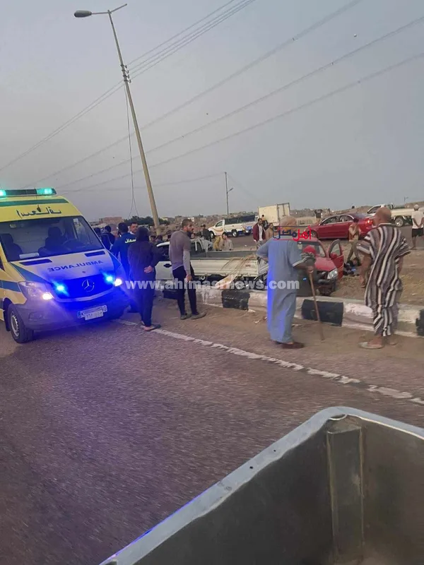 جانب من الحادث 