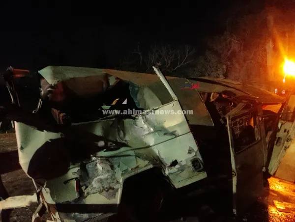 جانب من الحادث 