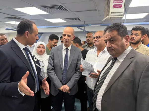 جانب من الزيارة 