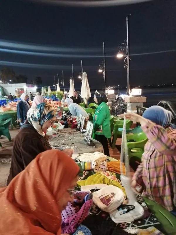 جانب من الزيارة 