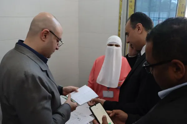 جانب من الزيارة 