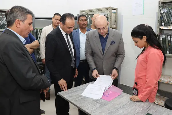 جانب من الزيارة 