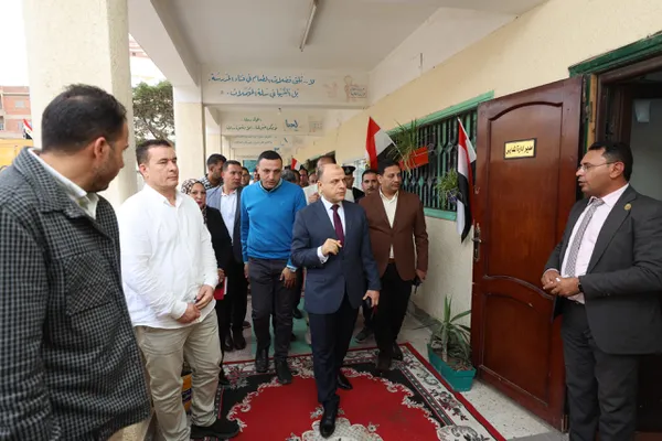 جانب من تفقد لجان الانتخابات 