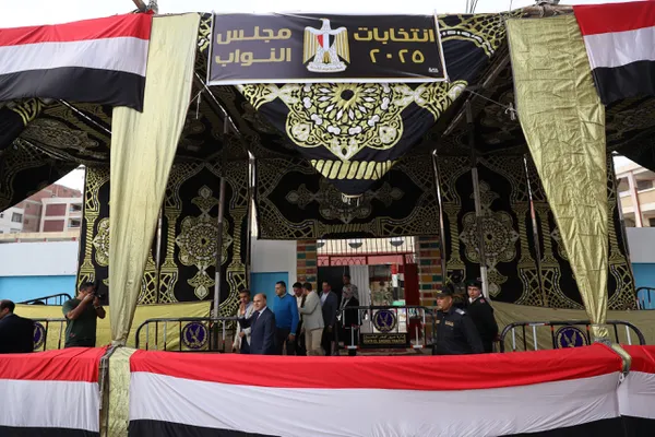 جانب من تفقد لجان الانتخابات 