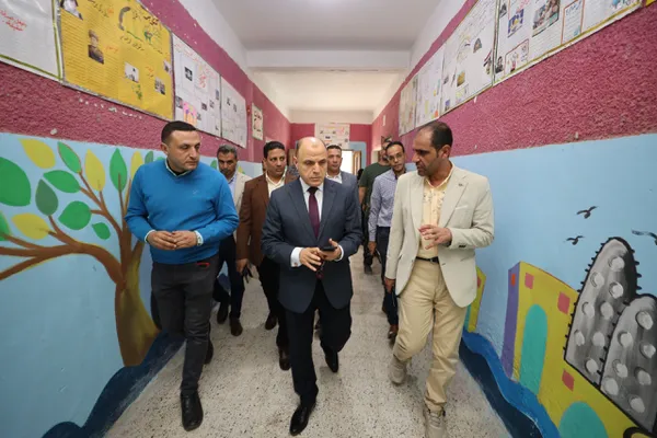 جانب من تفقد لجان الانتخابات 