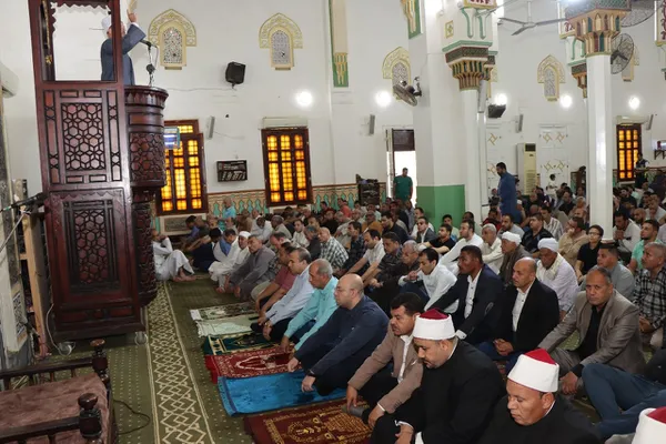 صلاة الجمعة ببنى سويف 