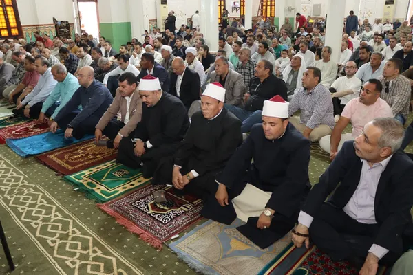 صلاة الجمعة ببنى سويف 