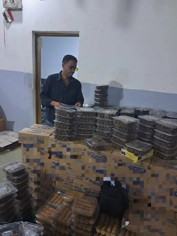 ضبط مصنع مثلجات 