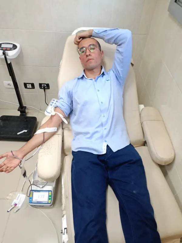 طلاب التربية العسكرية بجامعة كفر الشيخ يواصلون مسيرة العطاء بالتبرع بالدم دعمًا للمستشفى الجامعي