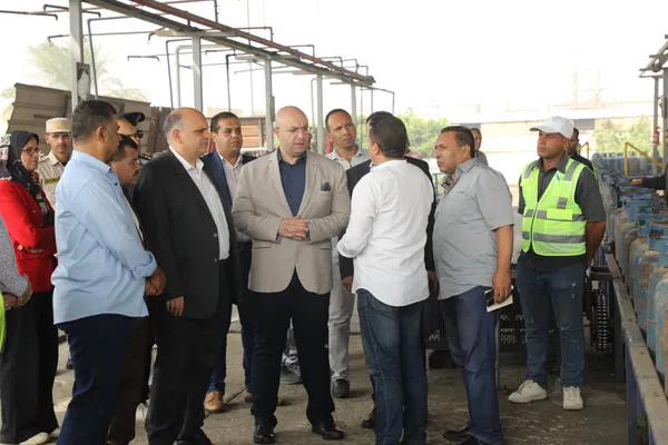 مصنع اسطوانات الغاز ببنى سويف 