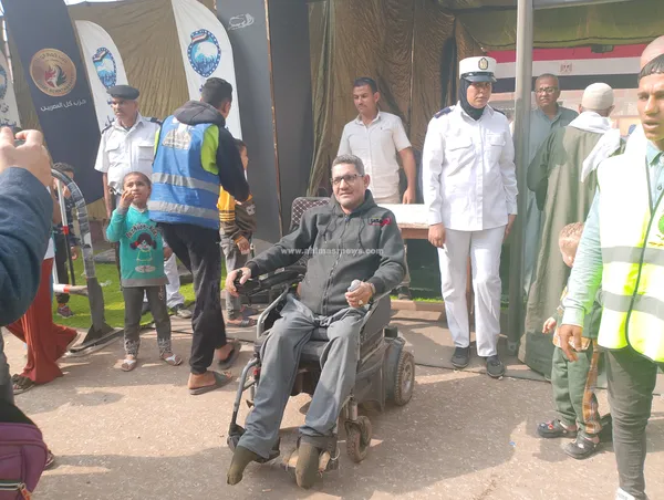 مواطن من ذوى الهمم ببنى سويف 