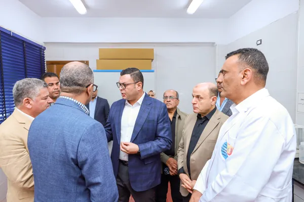 وزير الإسكان ومحافظ كفرالشيخ يفتتحان محطة مياه دقميرة 