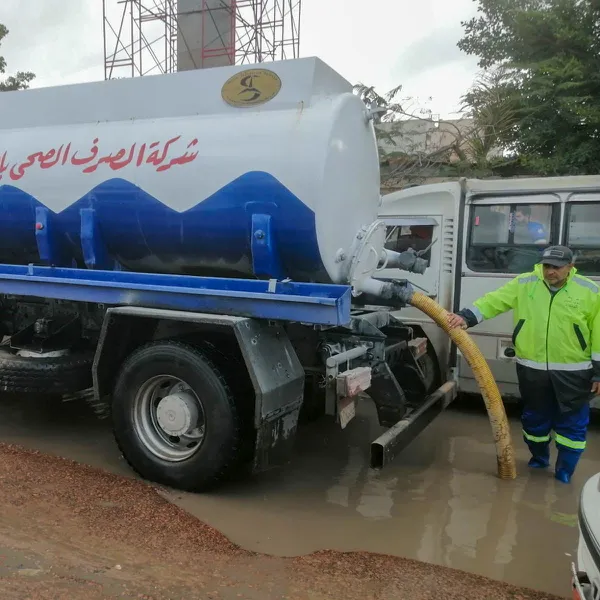 الاستعدادات لأمطار الإسكندرية