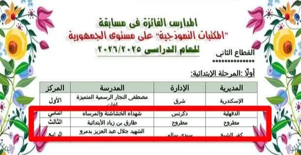 تعليم مطروح