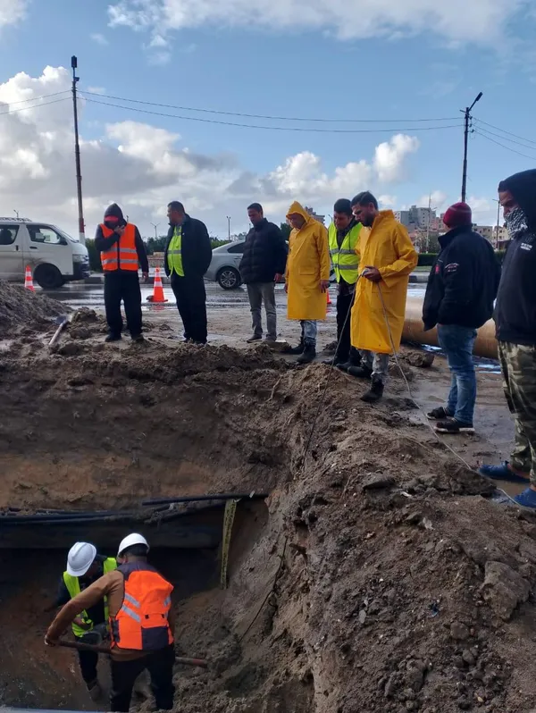 جانب من أعمال الإصلاح 