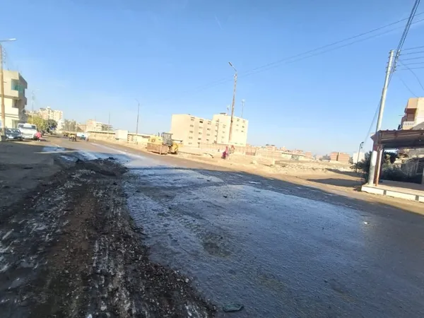 جانب من أعمال النظافة 