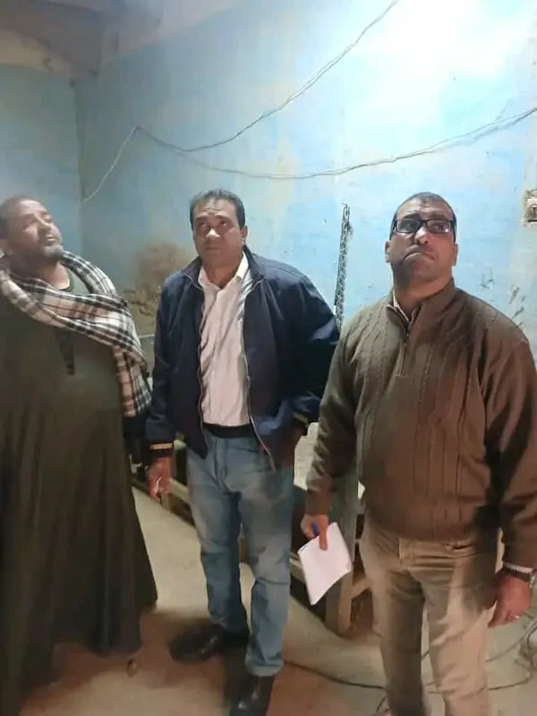 جانب من أعمال معاينة اللجنة