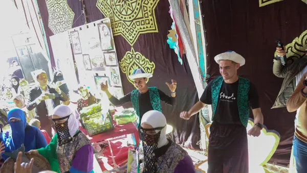 جانب من الاحتفالية 